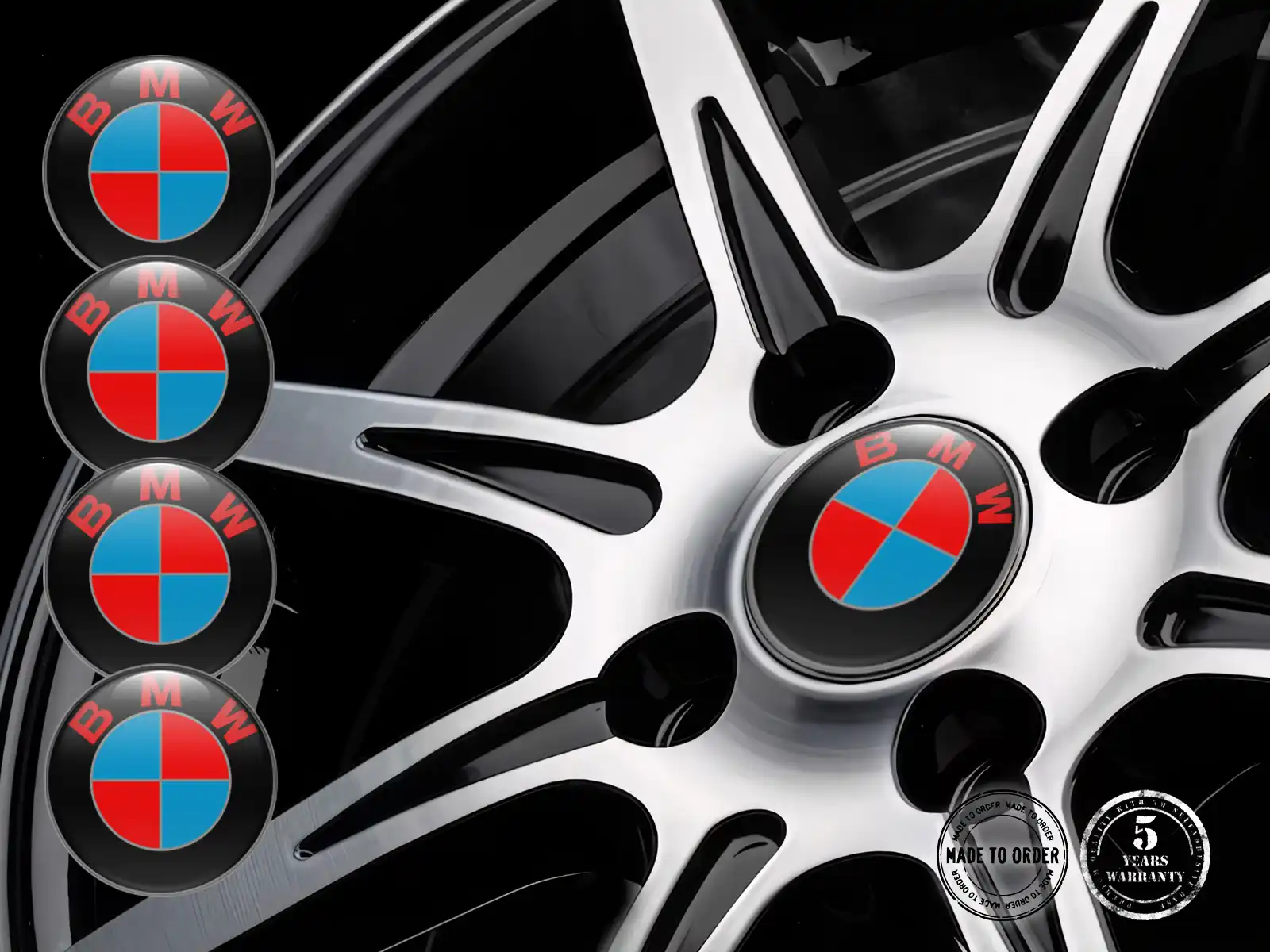 BMW Pegatina Rueda Logo Empuje Plasma Ultimate